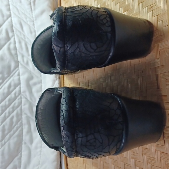 Alegria KEL-431 Work Slip-On Shoe Black Damask Floral Size 39 ( 8.5 - Picture 9 of 13